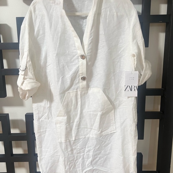 Zara Tunic - Beach Cover up - Dress - Picture 4 of 5